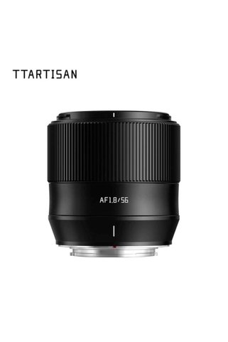 TTArtisan AF 56mm F1.8 Lens (Fuji X, Siyah)