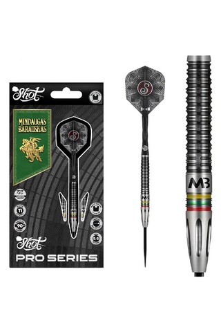 Shot Pro Series Mindaugas Barauskas % 90 Tungsten Çelik Uçlu Dart Oku