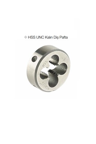 GFB HSS UNC Kalın Diş Pafta 1” x 8