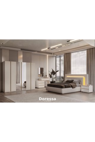 Doressa Living Neyla Aynalı Yatak Odası Takımı