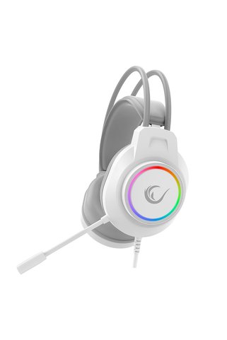 Universal Rampage RM-K55 Kipchak Beyaz RGB Led 7.1 Gaming Mikrofonlu Oyuncu Kulaklığı Rampage