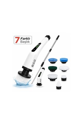 Universal Katjmer KJ/TC-001 Turbo Clean Elektrikli Temizlik Fırçası prt51