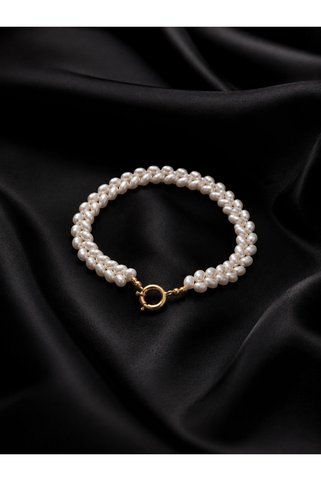 GLORY AYNUR Gerçek İnci Bileklik