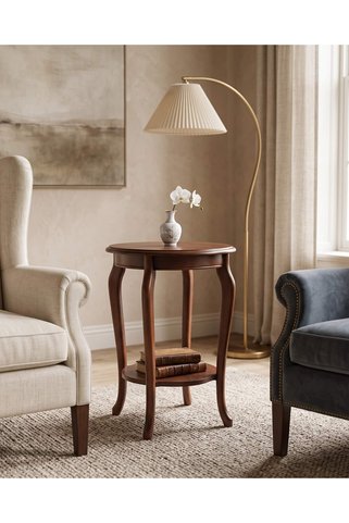 KleinHaus Furniture Büyük Ahşap Saksılık, Dekoratif Sehpa
