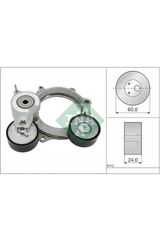 İna Audi A4 Uyumlu Kayış Gergi Mekanizması OEM 057903133AJ 534 0718 10