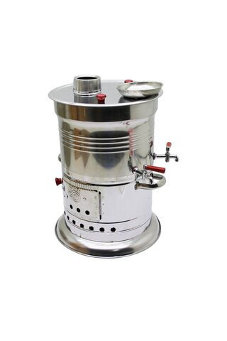 KAYAMU PİKNİK SEMAVERİ 10LT ÇİFT MUSLUK KUTULU (K0)