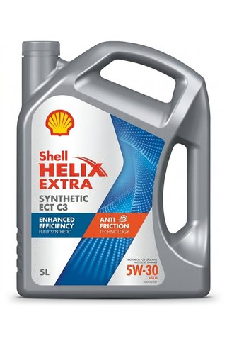 SHELL Helix Extra ECT C3 5W-30 Tam Sentetik Motor Yağı 5 Litre - ACEA C3