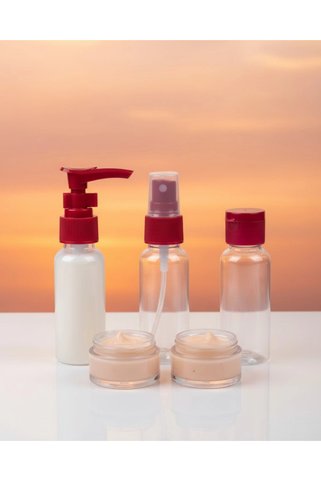 ARNEER Mey İthalat® 30 Ml 5’Li Seyahat Banyo Şişe Seti Sızdırmaz Tasarım