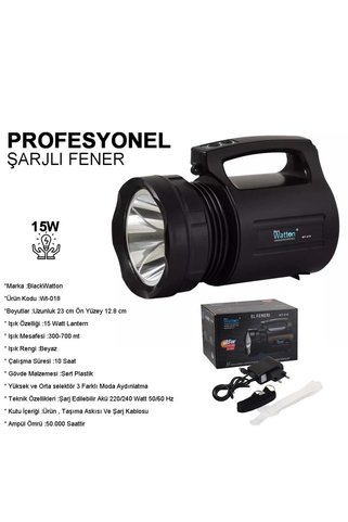 zamerya Wt-018 Profesyonel Büyük Avcı Feneri
