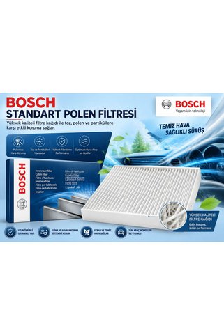 Bosch Standart Polen Filtresi Volvo EX90 Elektrik 408 HP 2024-2026