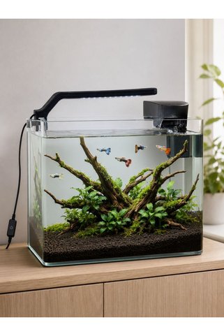 ORİONLED Nano Arc Nano Akvaryum LED Aydınlatma 5.5 W SİYAH
