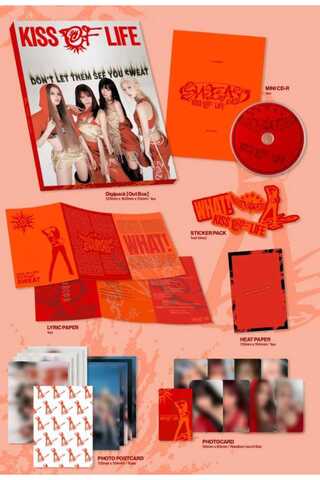 KISS OF LIFE - 3rd Single [SWEAT] Album