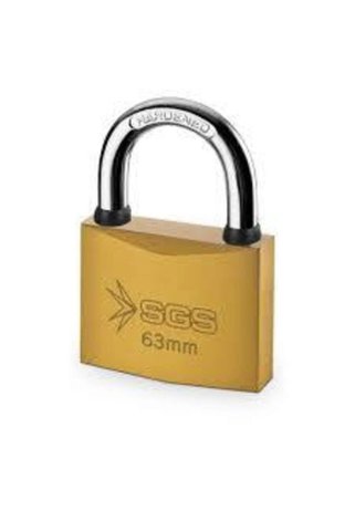 ARNEER Mey İthalat® Sgs 1344 Sarı Asma Kilit Kısa 50 Mm