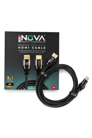 plus nova HDMI Kablo 2.1 V. 8K 60 Hz. 1.8 Metre