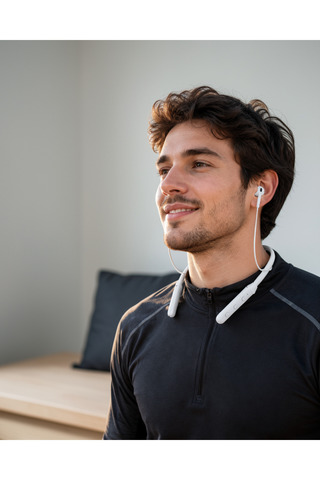 Azrlya Bluetooth Kulaklık, Manyetik Başlıklı ve Uzun Süre Dayanıklı