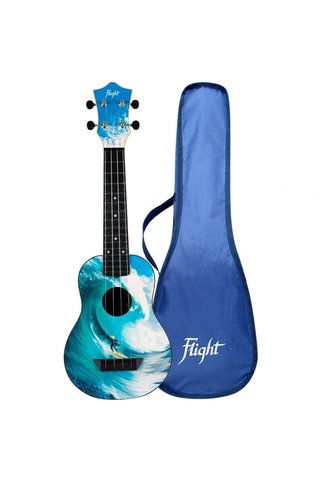 FLIGHT TUS25 SURF Travel Soprano Ukulele