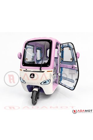 Sfm SF400 Plus Kapılı 3 Tekerlekli Elektrikli Motosiklet 1600W 30 Km/h 35-50 Km Menzil