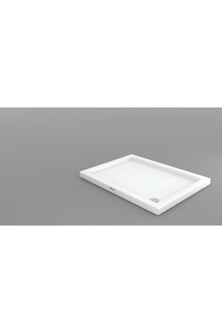 Shower 80x110 Rigel Dikdörtgen Flat Duş Teknesi (h:7 cm)