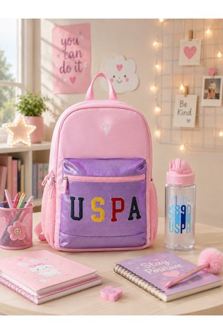 U.S. Polo Assn. U.S. Polo. Assn. Kız Çocuk Okul Çanta Seti PLSET242707206