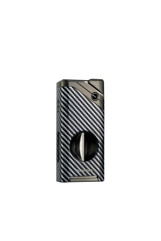 Quantoro MGM05-37 Kesicili Jet Alev Carbon Çakmak