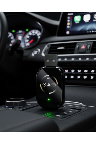 Skygo Araç İçi Kablosuz CarPlay Android Auto AirPlay Adaptörü