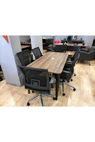 ERDEM KARDESLER OFİS MOBİLYALARI NOVA TOPLANTI MASASI 6 KİŞİLİK