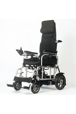 Baymedikal Akülü Tekerlekli Sandalye | 180° Yatar Sırt, Güçlü 340W Çift Motor ve Katlanabilir Tasarım