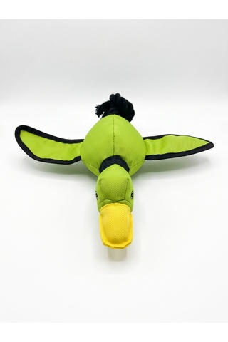 Halat Kuyruklu Ördek Peluş Köpek Oyuncağı - Vikvik Sesli 36 cm