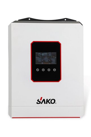 SAKO 3.5KVA 3.5KW 3500 Watt Tam Sinüs Akıllı H.V.110A MPPT İnverter 24Vdc-220Vac 3500 W İnvertör