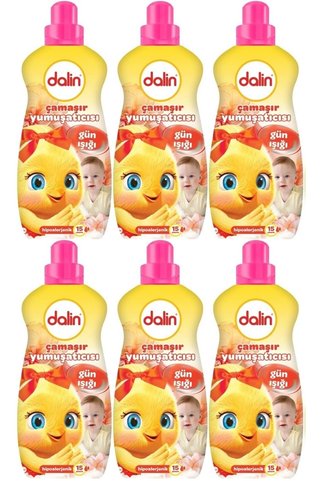 Dalin Çamaşır Yumuşatıcı 1500ML Gün Işığı (Hipoalerjenik) (6 Lı Set)