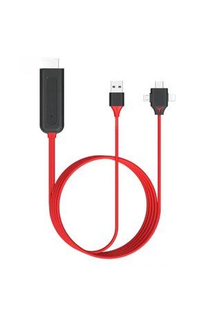 Lovesta Home ZR18 3 İn 1 Usb To Hdmı Kablo