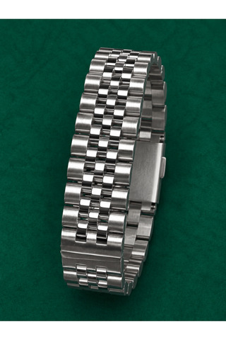 Stainless steelss Jübile modeli %100 Dolu ve Paslanmaz Çelik Saat Kordonu 20mm