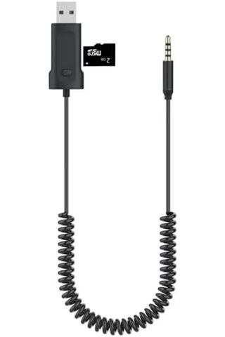 KHİ-ZAİ Bluetooth Adaptor AUX 3.5mm Girişli Bluetooth Çevirici Araç Araba Bilgisayar Speaker Yada Bluetooth