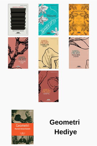 Yapı Kredi Yayınları Marcel Proust 7 Kitap Seti + Geometri Kitabı