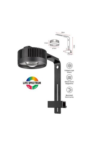 CoCo 75W Askı Tip Led Akvaryum Aydınlatma 135x55 Mm