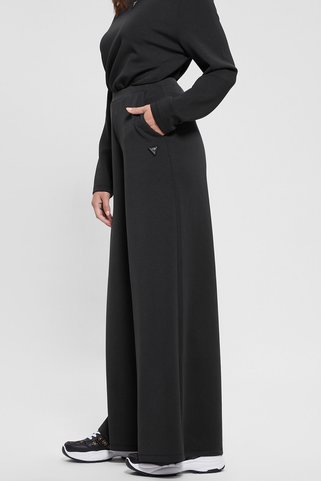 Guess Olympe Kadın Aktif Scuba Modal Karışımlı Palazzo Fit Eşofman Altı