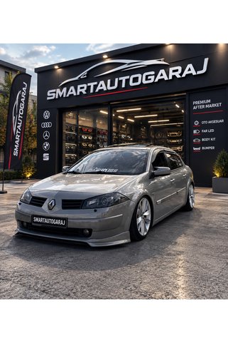 smartspoyler Renault Megane 2 Faz 1 Ön Tampon Eki Boyasız