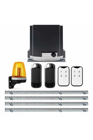 ZETEK ELEKTRONİK DKC1000 Set Bahçe Kapı Motoru Yana Kayar Kapı Motoru Sürgülü Kapı Motoru Garaj Kapı Motoru