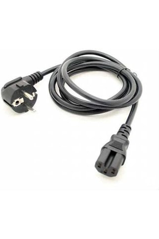 KHİ-ZAİ 1.5 Metre C15 POWER KABLOSU IEC-C15 GÜÇ KABLOSU 3x0.75