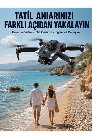 Candourmass Taşınabilir Katlanabilir Drone ile Açık Alanlarda Keyifli Uçuş Deneyimi