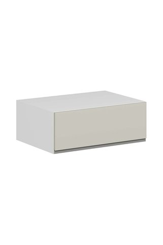 Minar Alvinka Mutfak Modül Hg_J Üst 1Yk 80-H30Cm Yuk Dolap Beyaz Kumtası Mdf Gövde