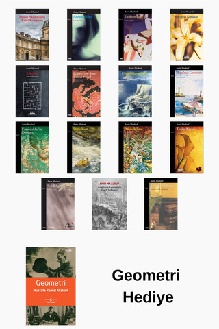 Yapı Kredi Yayınları Amin Maalouf 15 Kitap Seti + Geometri Kitabı