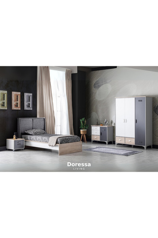 Doressa Living Thor Grey Genç Odası Takımı