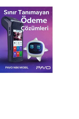 PAVO N86 Android Mobil POS Terminali 2 GB RAM 16 GB Hafıza