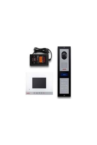 AUDİO 3002 2 Daire Görüntülü Şifreli Diafon Sistemi 4.3''