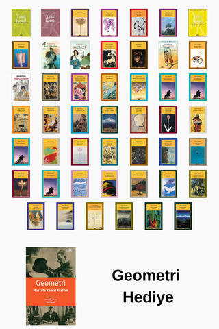Yapı Kredi Yayınları Yaşar Kemal 48 Kitap Seti + Geometri Kitabı