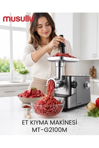 Musullu RENDELİ ET KIYMA MAKİNESİ