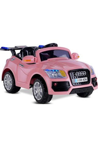 BabyHope 436 KUMANDALI 12V AKÜLÜ ARABA PASTEL PEMBE
