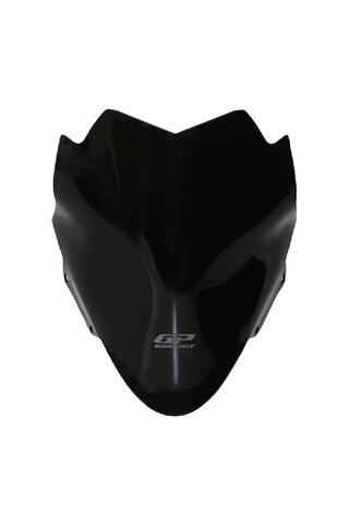 GP KOMPOZİT Honda PCX 125 / 150 2014-2017 Uyumlu Spor Ön Cam Siyah 47 cm