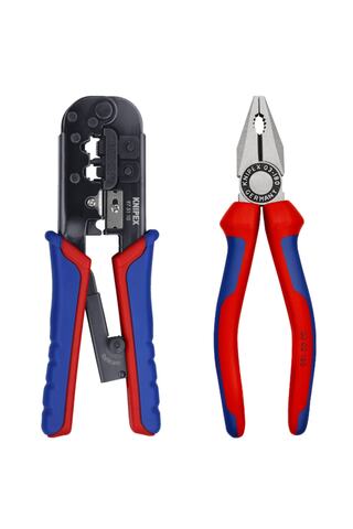 Knipex 975110 Jak Bağlantı Pense + 0302180 Pense
